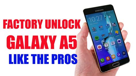 how to unlock samsung a5